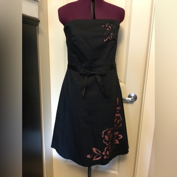 RW&CO black strapless a-line dress - Picture 3 of 8